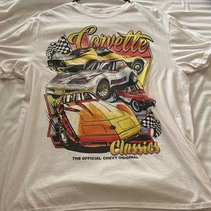 White corvette T-shirt